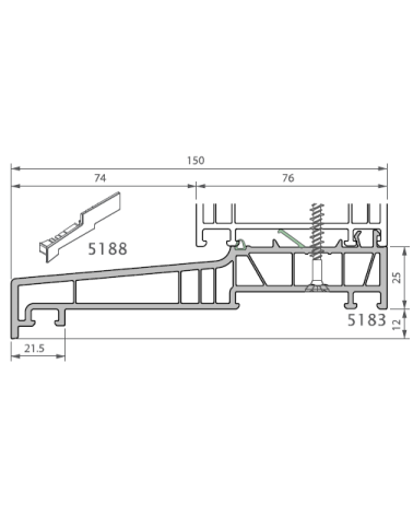 Seuil monobloc