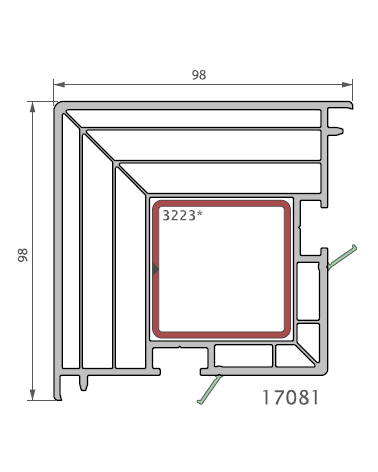 Assembleur poteau d'angle